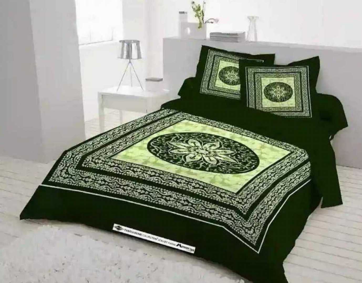 Unique,Design,100%,Cotton,King,Size,Bedsheet
